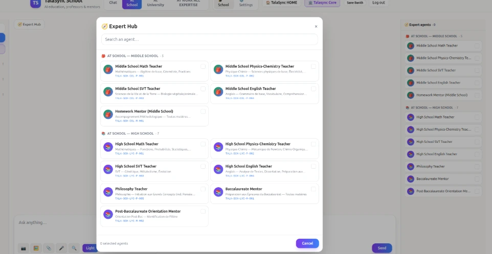 Écosystème TalaSync en images